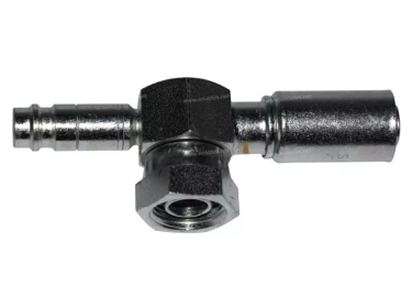 Raccord A sertir acier diamètre réduit 90° 90° FEMELLE M10 PP 1234yf |  |