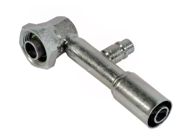 Raccord A sertir acier diamètre réduit 90° FEMELLE ORING 1'' + PP R134a |  |