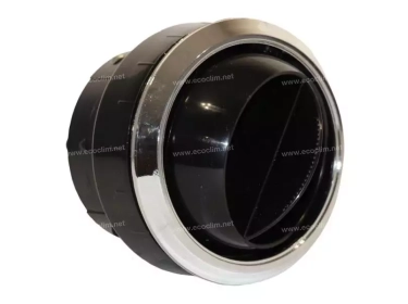 Diffusion d'air Diffuseur d'air DIFFUSEUR D'AIR ROND NOIR ALU |  |