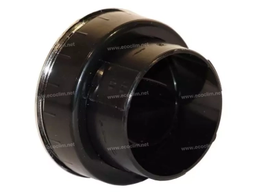 Diffusion d'air Diffuseur d'air DIFFUSEUR D'AIR ROND NOIR ALU |  |
