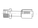 Raccord A sertir acier flexible standard Droit DROIT MALE ORING INSERT F. |  |