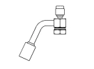 Raccord A sertir acier flexible standard Special FEMELLE ORING 1'' |  |
