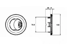 Diffusion d'air Diffuseur d'air BOUCHE DE VENTILATION | 4460653 - P4243205E | 334-220-0016