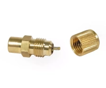 Consommable Bouchon et valve Valve PRISE PRESSION A SOUDER LAITON