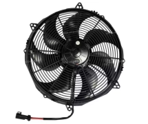 Ventilateur Aspirant 24V Pale : Ø385 SPAL - Ø = 385 - EPAIS = 112.1