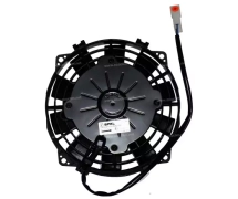 Ventilateur Aspirant 24V Pale : Ø96 & Ø167 SPAL - Ø = 167 - EPAIS = 52
