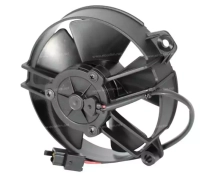 Ventilateur Soufflant 24V Pale : Ø130 SPAL - Ø = 130 - EPAIS = 58.1