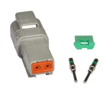 Composant électrique Connecteur DEUTSCH Kit 2 VOIES DT04-2P