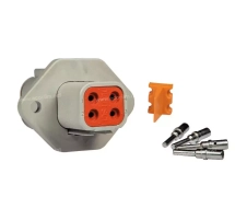 Composant électrique Connecteur DEUTSCH Kit 4 VOIES FLASQUE DTP04-4P